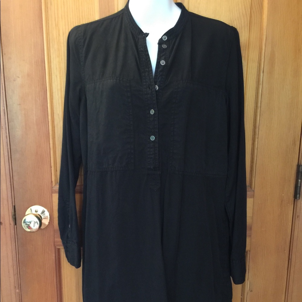 Lou and Grey Black Shirtdress Small